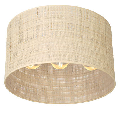 Lampa wisząca Rattan kremowa 3xE27x15W wym:23x40x40cm IP20 Luminex 1030369