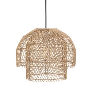 Lampa wisząca rattanowa KERY, Ø 38 cm 124320 Lampa wisząca rattanowa KERY, Ø 38 cm 124320