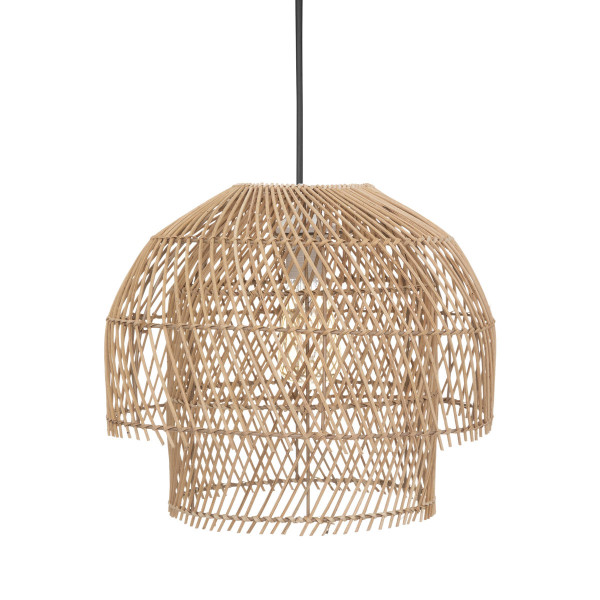 Lampa wisząca rattanowa KERY, Ø 38 cm 124320