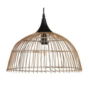 Lampa wisząca rattanowy klosz naturalny 60615 Lampa wisząca rattanowy klosz naturalny 60615
