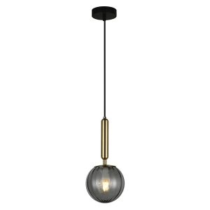 Lampa wisząca Ravena stalowa czarno-złota 43891 Lampa wisząca Ravena stalowa czarno-złota 43891