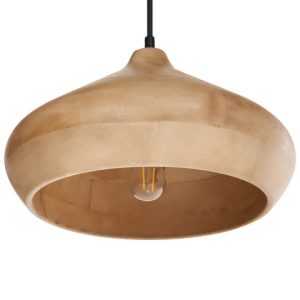 Lampa wisząca RAWI Drewno mango Jasnobrązowy 716085 Lampa wisząca RAWI Drewno mango Jasnobrązowy 716085