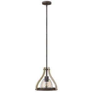 Lampa wisząca rdzawe żelazo Middlefield 1xE27x60W Hinkley 849413
