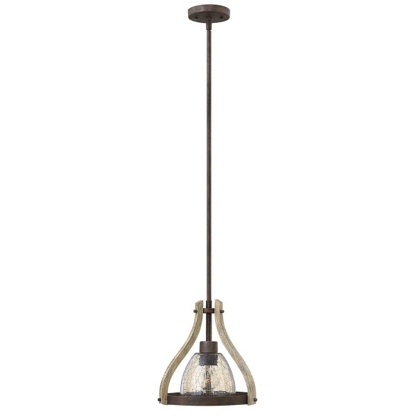 Lampa wisząca rdzawe żelazo Middlefield 1xE27x60W Hinkley 849413