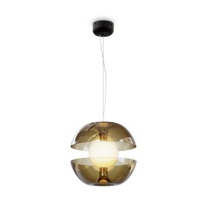 Lampa wisząca REBEL mosiężno-złota LED 1x6W Ciepła biel 500lm Maytoni 852319