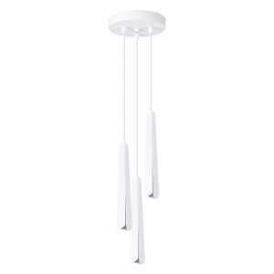 Lampa wisząca REFLEX biała 3xG9x8W wym:120×19,5×19,5cm IP20 Pure Lume 1019365