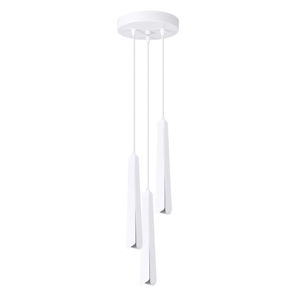 Lampa wisząca REFLEX biała 3xG9x8W wym:120x19,5x19,5cm IP20 Pure Lume 1019365