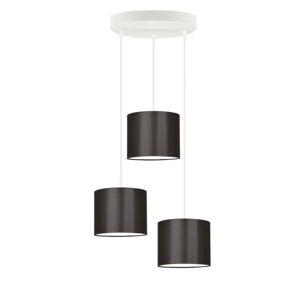 Lampa wisząca regulowana PUEBLO Biały/ Brązowy 961072