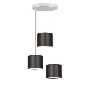 Lampa wisząca regulowana PUEBLO Chrom/ Brązowy 961093 Lampa wisząca regulowana PUEBLO Chrom/ Brązowy 961093