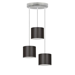 Lampa wisząca regulowana PUEBLO Srebrny/ Brązowy 961637 Lampa wisząca regulowana PUEBLO Srebrny/ Brązowy 961637