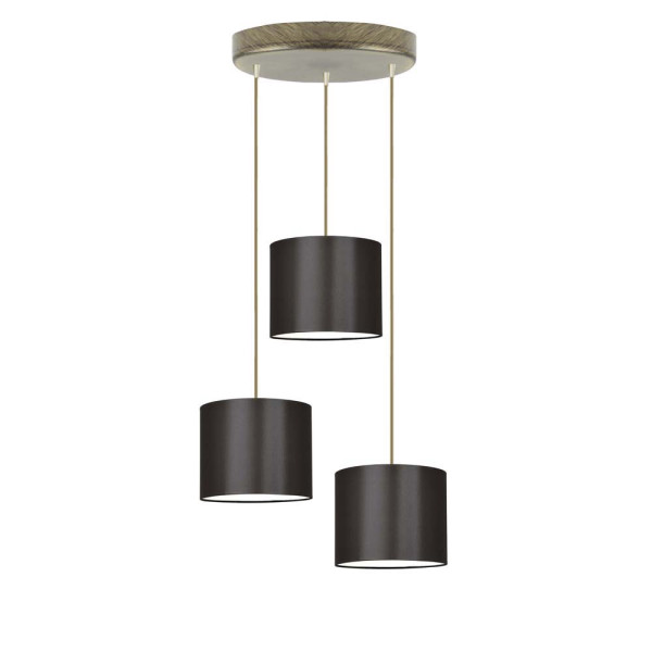 Lampa wisząca regulowana PUEBLO Stare złoto/ Brązowy 949418