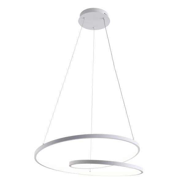 Lampa wisząca REINA biała piaskowana LED 1x40W Odcienie bieli 2600lm Italux 836243