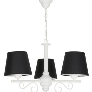 Lampa wisząca retro czarny abażur EDYLIT 3xE27 NOMADA NEGRO 14-762 1048799 Lampa wisząca retro czarny abażur EDYLIT 3xE27 NOMADA NEGRO 14-762 1048799