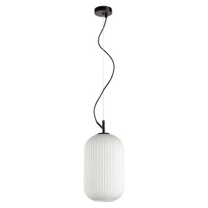 Lampa wisząca Reus 160 cm szklana biała 209826 Lampa wisząca Reus 160 cm szklana biała 209826
