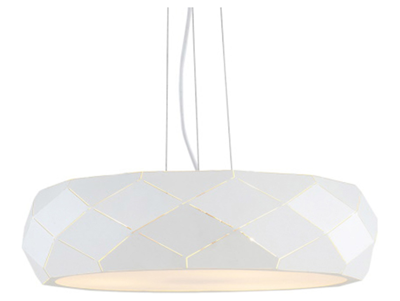 Lampa wisząca Reus3-punktowa metalowa białą 37052