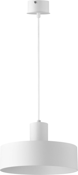 Lampa wisząca Rif biała 1xE27x15W wym:90x25x25cm IP20 Sigma Lighting 1027000