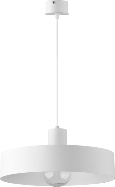 Lampa wisząca Rif biała 1xE27x15W wym:90x35x35cm IP20 Sigma Lighting 1025748