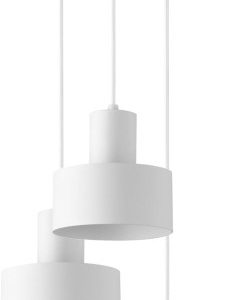 Lampa wisząca Rif biała 3xE27x15W wym:80x33x33cm IP20 Sigma Lighting 1025820 Lampa wisząca Rif biała 3xE27x15W wym:80x33x33cm IP20 Sigma Lighting 1025820