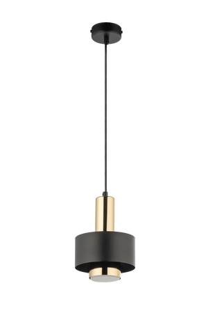 Lampa wisząca RIF LUX czarno-złota 1xGX53x12W IP20 Sigma Lighting 1025419
