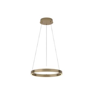 Lampa wisząca RIM mosiężno-złota LED 1x25W Ciepła biel 1200lm Maytoni 852190