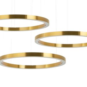 Lampa wisząca RING 100 + 100 + 100 złota 148535