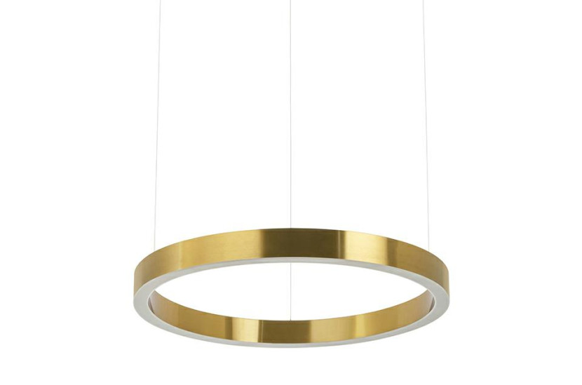 Lampa wisząca RING 40 złota - LED, stal 148119