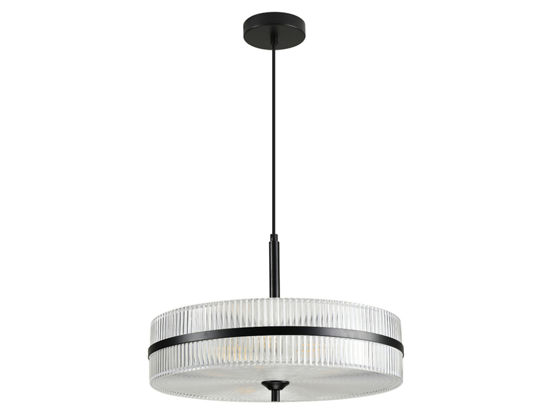Lampa wisząca Ring 5-punktowa transparentna 854813