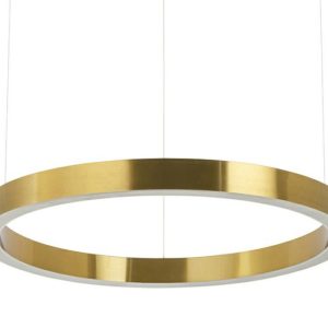 Lampa wisząca RING 60 złota – LED, stal 148533