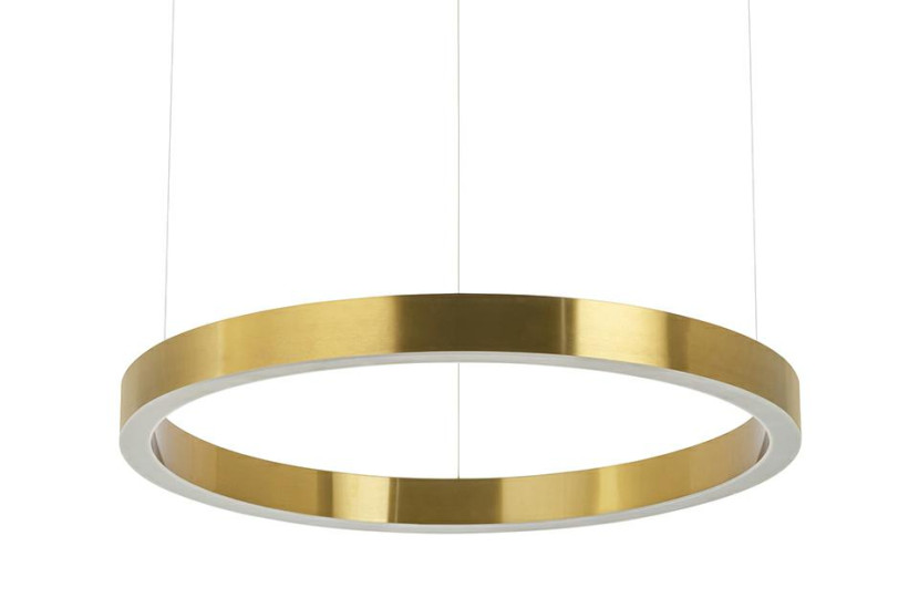 Lampa wisząca RING 60 złota - LED, stal 148533
