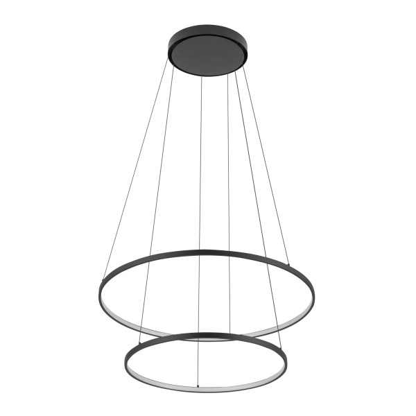 Lampa wisząca ringi CIRCOLO LED Czarny 10814 Nowodvorski 271281