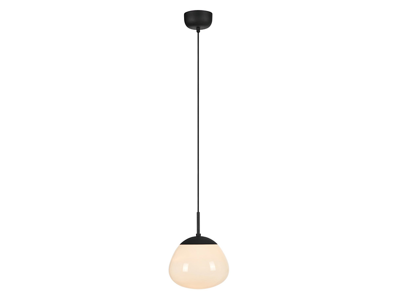 Lampa wisząca Rise szklana biała 45040
