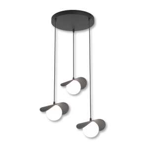 Lampa wisząca RITUAL czarno-biała 3xG9x15W wym:120x40x40cm IP20 Emibig 1025374 Lampa wisząca RITUAL czarno-biała 3xG9x15W wym:120x40x40cm IP20 Emibig 1025374