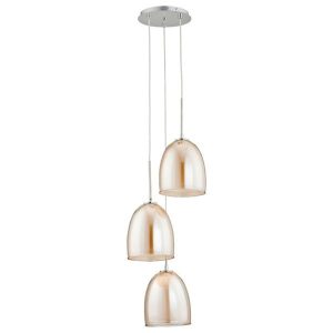 Lampa wisząca RONDA chromowana 3xE27x15W wym:100x34x34cm IP20 Alfa 1025741 Lampa wisząca RONDA chromowana 3xE27x15W wym:100x34x34cm IP20 Alfa 1025741