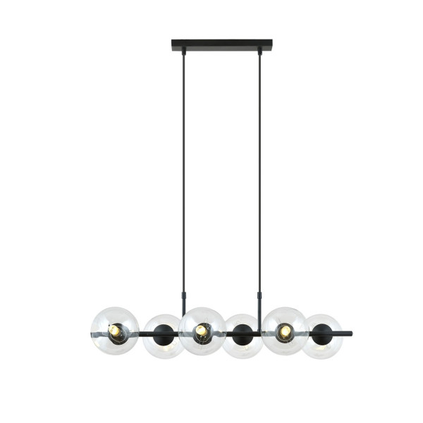 Lampa Wisząca Rory 6 Transparent 752520