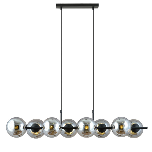 Lampa Wisząca Rory 8 Grafit 752553