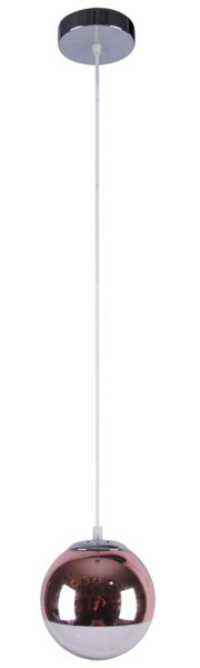 Lampa wisząca różowe złoto GAZE 1xE27x60W wym: 122x20x20 cm Candellux 924113