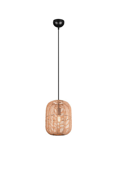 Lampa wisząca RUNA czarno-brązowa 1xE27x40W wym:150x25x25cm IP20 Trio 989295