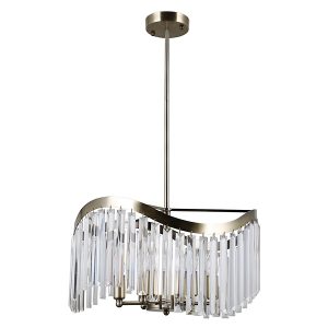 Lampa wisząca Sabriga 6-punktowa szklana transparetna 47999 Lampa wisząca Sabriga 6-punktowa szklana transparetna 47999