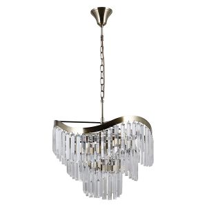 Lampa wisząca Sabriga 8-punktowa szklana transparentna 48000 Lampa wisząca Sabriga 8-punktowa szklana transparentna 48000