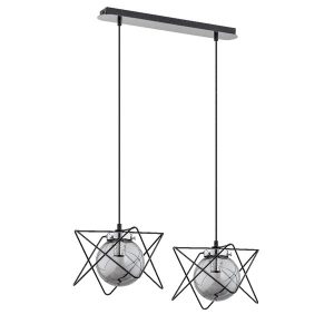 Lampa wisząca SAGITO TRACK czarna-chromowana 2xE14x10W IP20 Alfa 1018926 Lampa wisząca SAGITO TRACK czarna-chromowana 2xE14x10W IP20 Alfa 1018926