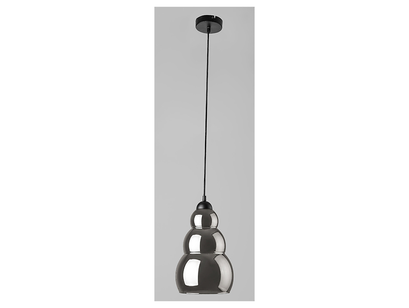 Lampa wisząca Salvatore metalowa srebrna 299691