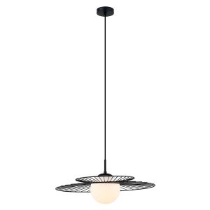 Lampa wisząca Sarah stalowa czarna 34950