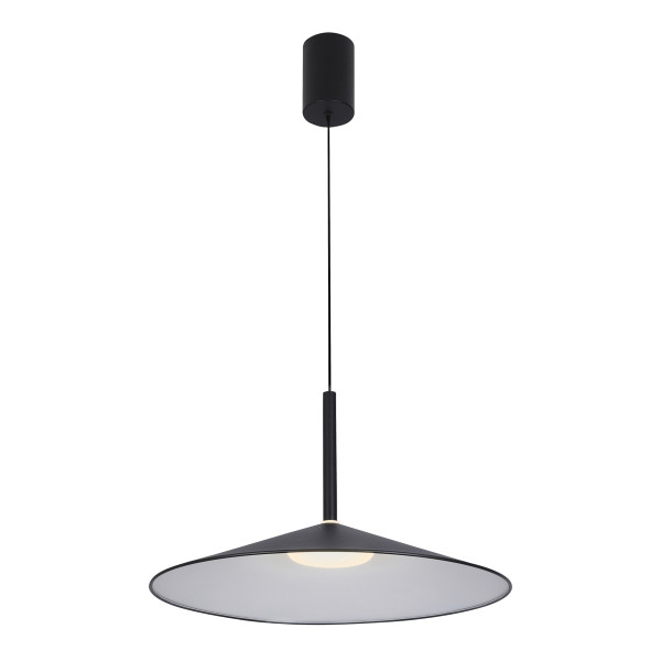 Lampa wisząca Sardena czarna LED 16W 3000-6000K 2200lm Italux 984936
