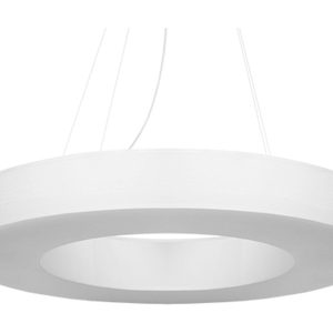 Lampa wisząca Saturno 6-punktowa tkaninowa biała 39215 Lampa wisząca Saturno 6-punktowa tkaninowa biała 39215
