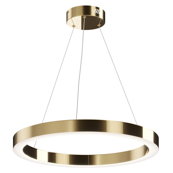 Lampa wisząca SATURNO mosiężno-złota LED 1x45W 4000K 3100lm Maytoni 852118