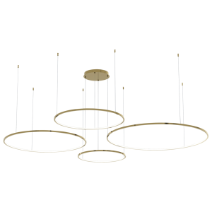 Lampa wisząca SATURNO Złota 120W LED 1072037 Lampa wisząca SATURNO Złota 120W LED 1072037