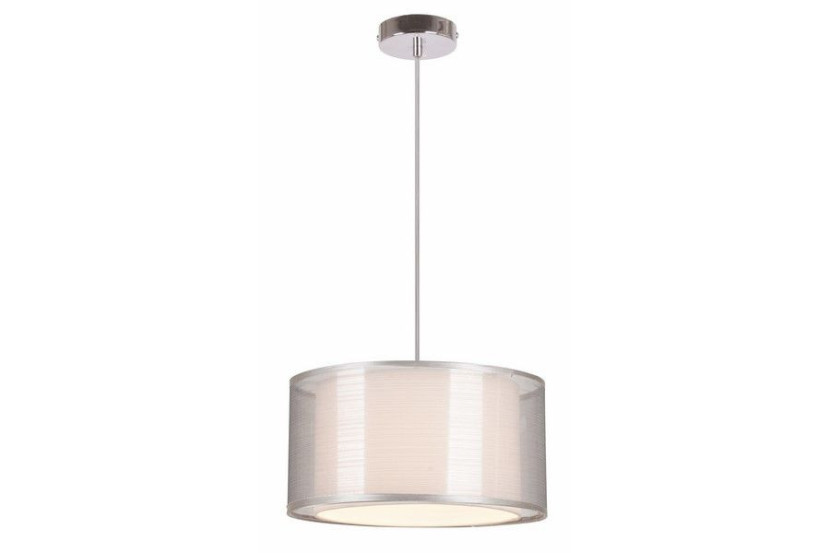 Lampa wisząca satyno-chromowana Martina 1xE27x60W wym: 100x30x30 cm Reality 845704