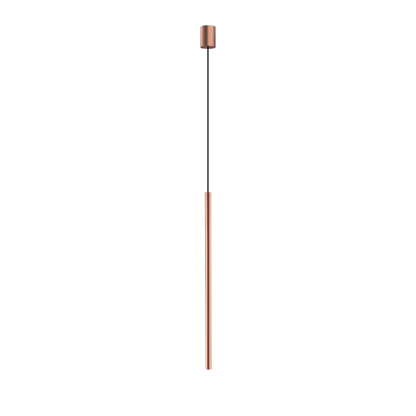 Lampa wisząca satynowa miedź LASER 1xG9x10W Nowodvorski 854714