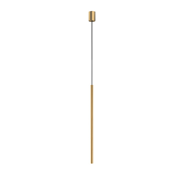 Lampa wisząca satynowa złota LASER 1xG9x10W Nowodvorski 854777
