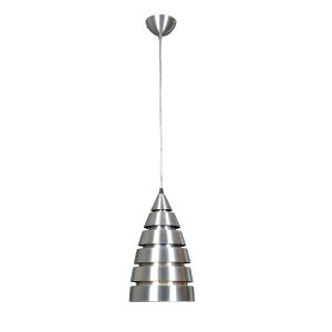 Lampa wisząca satynowany Lido 1xE27x60W wym: 110x18x18 cm Italux 856018 Lampa wisząca satynowany Lido 1xE27x60W wym: 110x18x18 cm Italux 856018